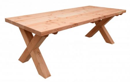 Tafel Xavi Excellent 79x95x245cm onbehandeld