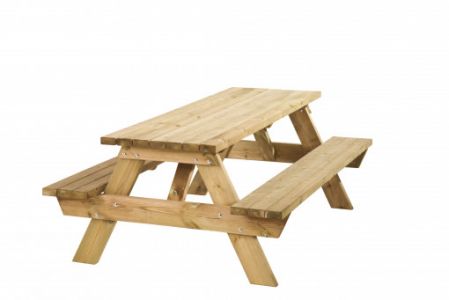 Picknicktafel Bobito 42mm dik bladmaat 220x71cm