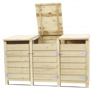 Containerkast tripel 128,7x224,5x89cm