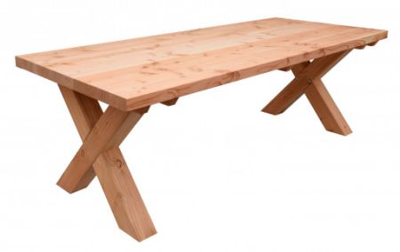 Tafel Xavi Excellent 79x95x245cm onbehandeld