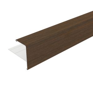 alu eindprofiel tbv rhombus wand planken 5x5x300cm Ipe