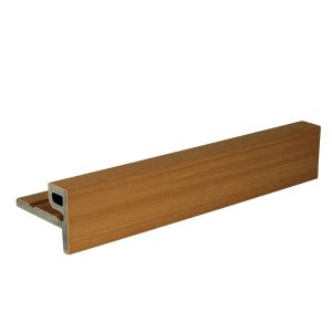 Composiet eindprofiel tbv wand bekleding 7x5x300cm Red Cedar