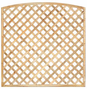 Trellis diagonaal 180cm met tooglijst