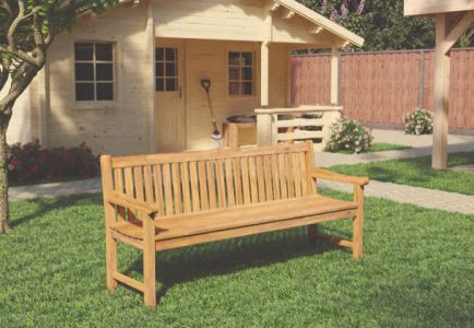 Teak parkbank Norwich 180 cm