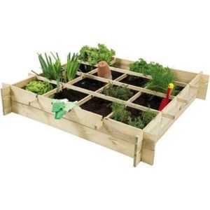 Minigarden grenen 20x90x90cm (HxBxD) groen geimp